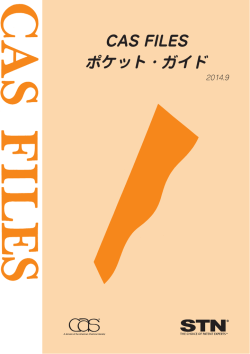 CAS FILES ポケットガイド (2014.9)