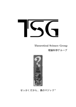 Theoretical Science Group