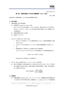 第5章 - 大阪市立大学 商学部 宮川研究室