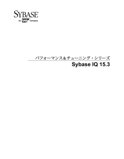 Sybase IQ 15.3
