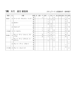 1R 矢竹 雄兒 審査員