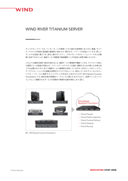 詳細はこちら - Wind River