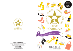 商品パンフレット - 五つ星ひょうご