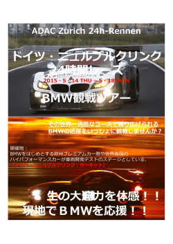 M Festival2015観戦ツアーパンフレット