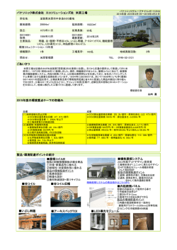 ごあいさつ 2015年度の環境重点テーマの取組み 製品・環境配慮ポイント