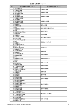 統合する業務キーワード