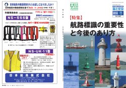 航路標識の重要性と今後のあり方