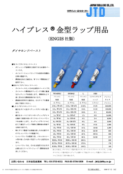 ハイプレス8金型ラップ用品