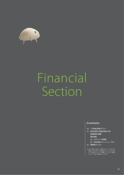 財務セクション