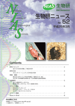 PDF版はこちら - 農業生物資源研究所
