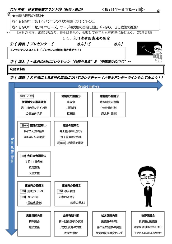 授業プリント