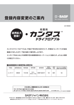 登録内容変更のご案内