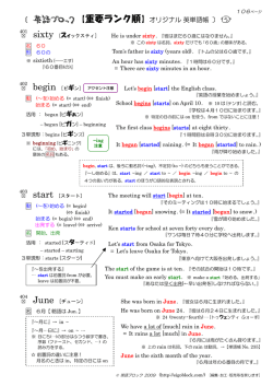 No.401～500の英単語帳