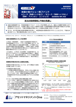『米国小型バリュー株ファンド Aコース（為替ヘッジあり）／Bコース（為替