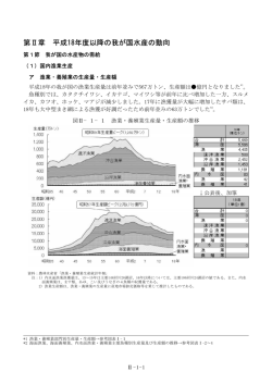 第2章動向1（PDF：6160KB） - 水産庁