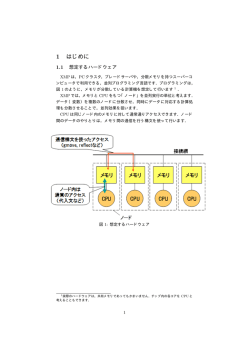 1 はじめに - XcalableMP