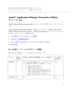 Application Manager Enterprise Edition