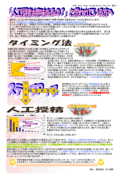 No.39 人工授精は意味あるの?と思われている方へ
