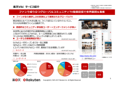 楽天Viki サービス紹介 ファンで成り  つグローバルコミュニティTV動画
