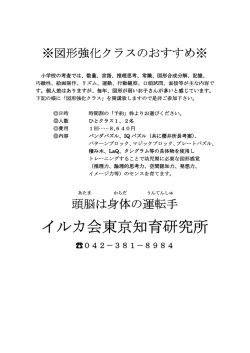 イルカ会東京知育研究所 イルカ会東京知育研究所