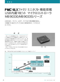 ファミリミニホスト機能搭載 USB内蔵16ビットマイクロ