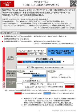 FUJITSU Cloud Service K5