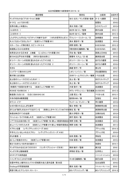 書誌情報 著者名 出版者 マンガでわかるビブリオバトルに挑戦! 谷口 忠大