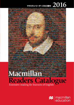 Macmillan Readers Catalogue