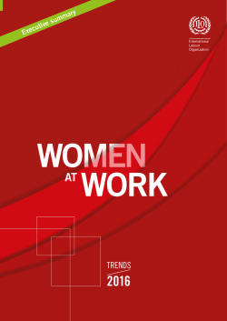 『Women at work: Trends 2016』概要日本語版  pdf - 0.8 MB