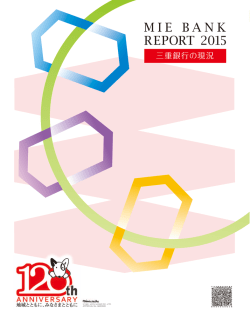 MIE BANK REPORT 2015