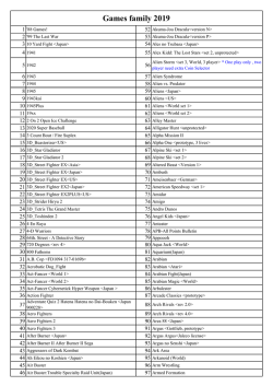 Games family 2019 - neo legend