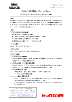 i モードメニューサイト