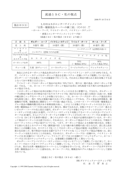 流通とSC・私の視点 - ダイナミックマーケティング社