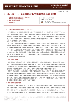 STRUCTURED FINANCE BULLETIN 2009年11月号PDF