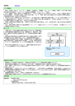 調香師 B249-99 どんな職業か 香水、化粧品、石けん、シャンプー、芳香