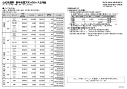 山の教習所 基本教習プランのコースと料金