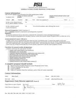 ASU--[G] - Office of the University Provost