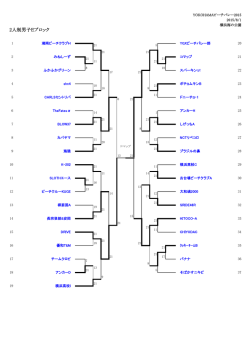 2人制男子Eブロック