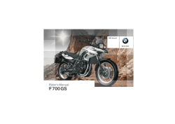 F700GS - BMW Motorrad