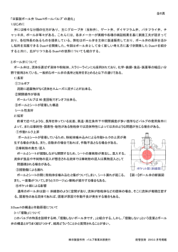 ポケット部（斜線部） 全6頁 「日阪製ボール弁`Duax&reg;ボールバルブ`の