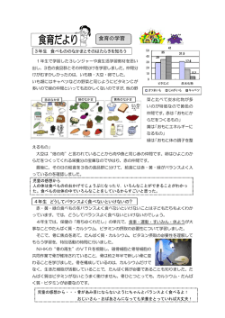 食育の学習