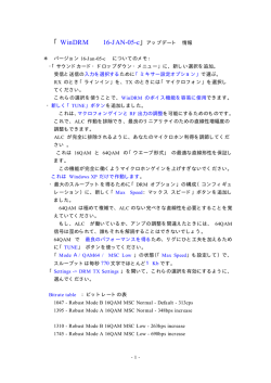 こちらの日本語解説 - Ham-net