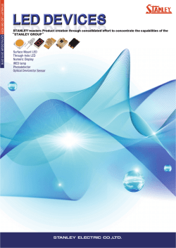 LED DEVICES  - Stanley Electronic Components