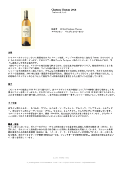 B-S1. Chateau Thenac white
