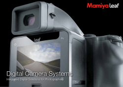 Mamiya Leaf製品カタログ