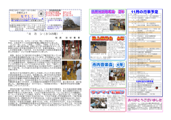 11月便り