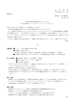 卓球ボール ペインティング コンクールについて - JDTTA