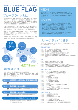 簡易ブルーフラッグパンフレット（日本語）