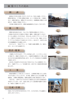 アラキ工務店 p15－裏表紙