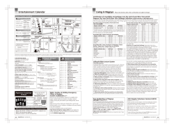 Entertainment Calendar - Nagoya International Center